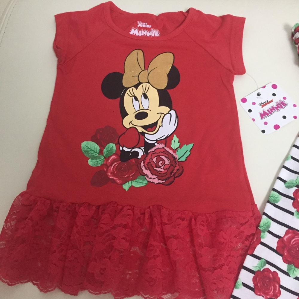 Disney Minnie Mouse rose outfit - Picture 5 of 6